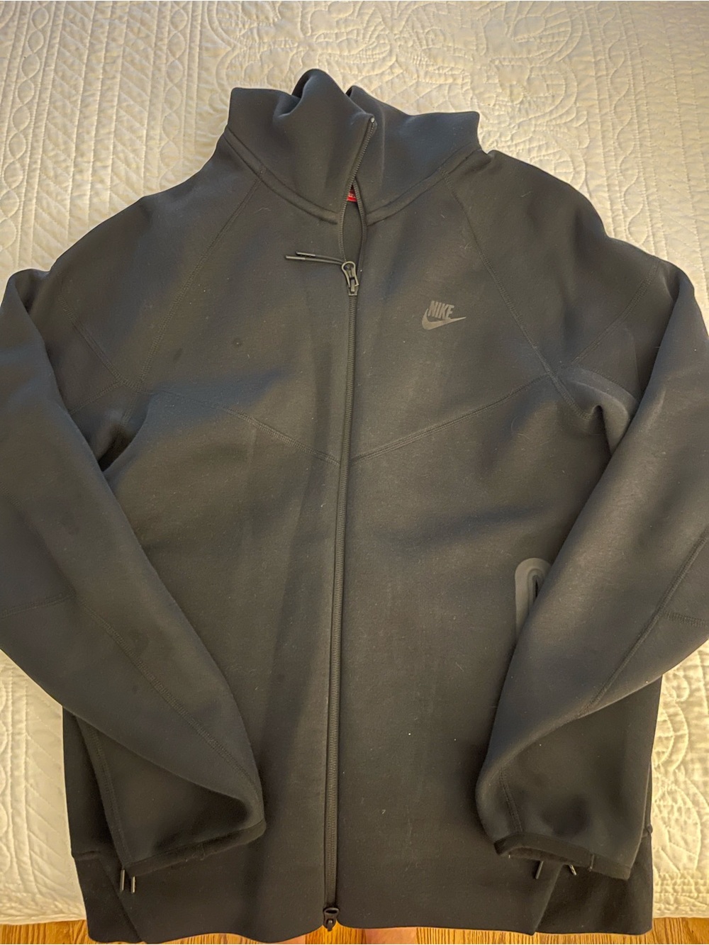Nike Tech Men’s Black Performance Full-Zip Jacket